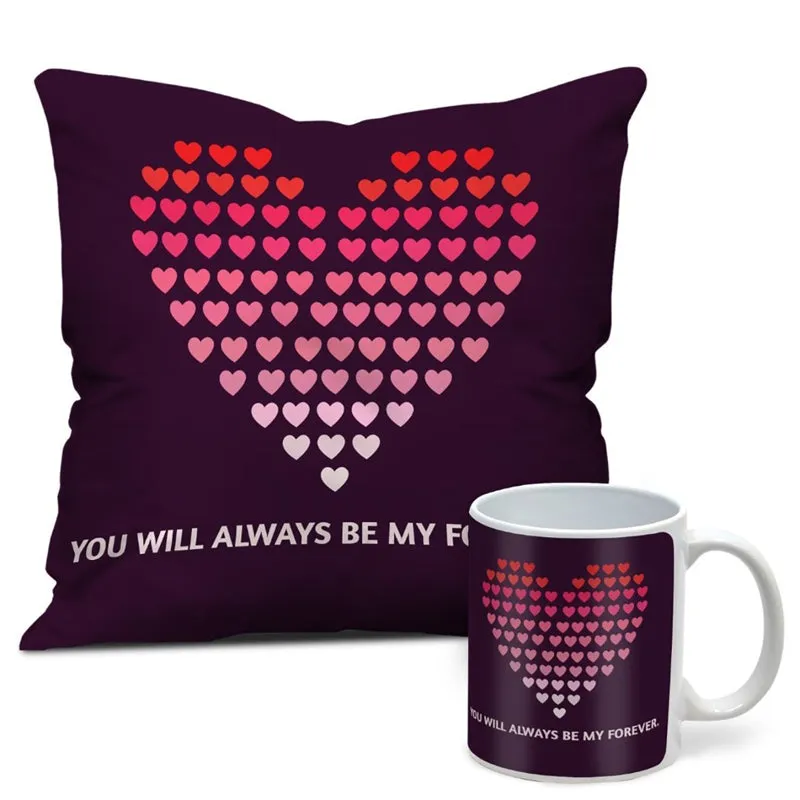 Hearty Grade Cushion Cover & Mug (300 ML) - Two Piece Set media 3