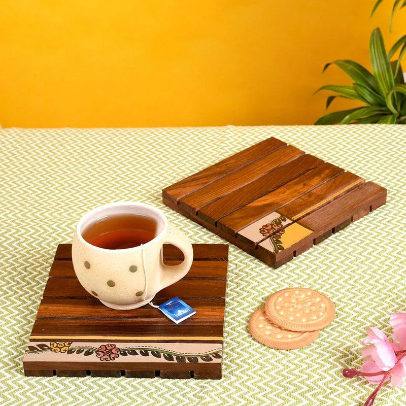 Aadhya Handcrafted Trivet - Set of Two media 4