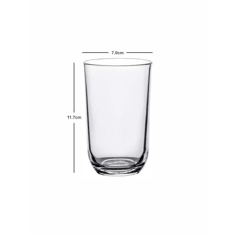 Yenzo Glass Tumbler (295 ML) - Set Of Six media 5