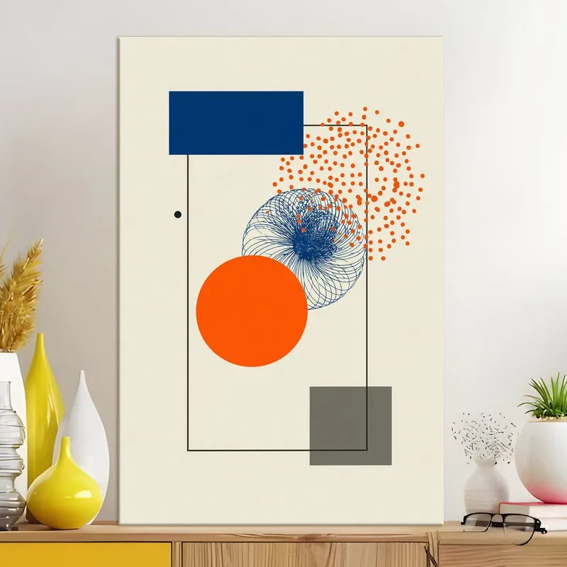 Subtle Form Abstract Canvas Wall Art media 5