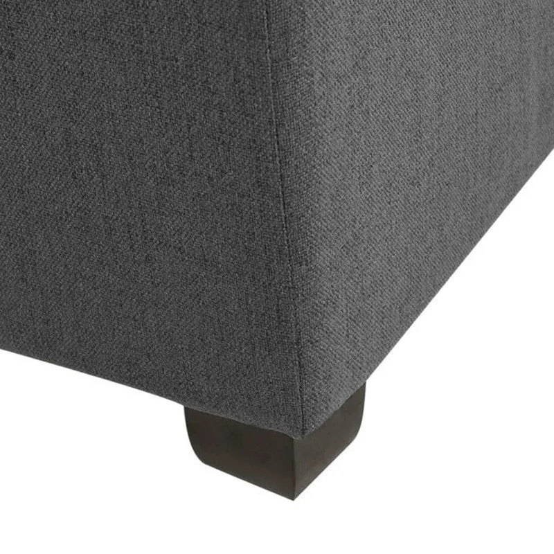 Uvaro Comelo Ottoman - Grey media 7
