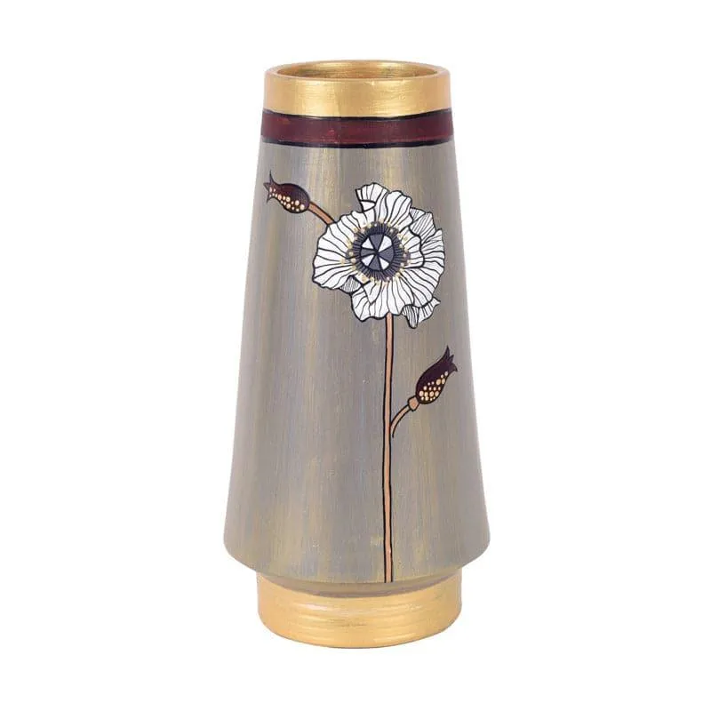 Golden Glam Terracotta Vase media 3