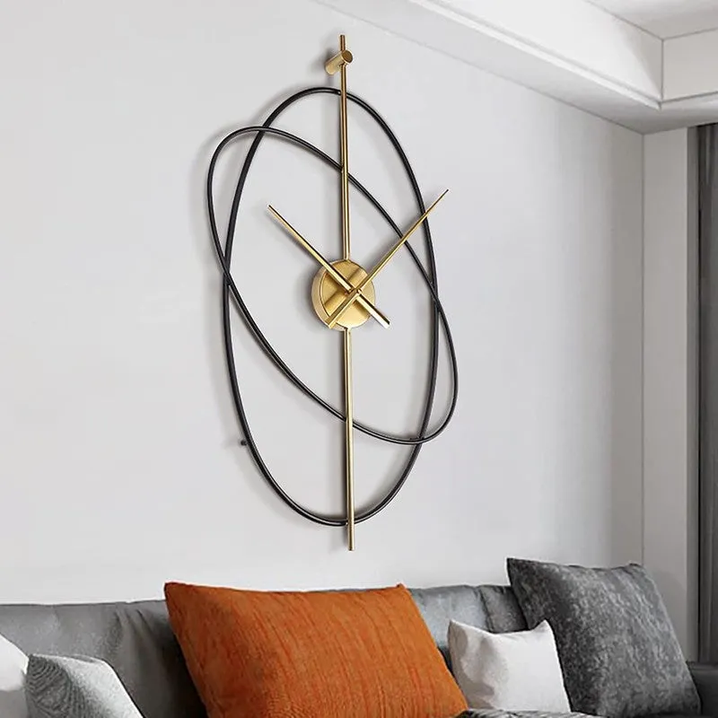 Second Silent Wall Clock - Black media 5
