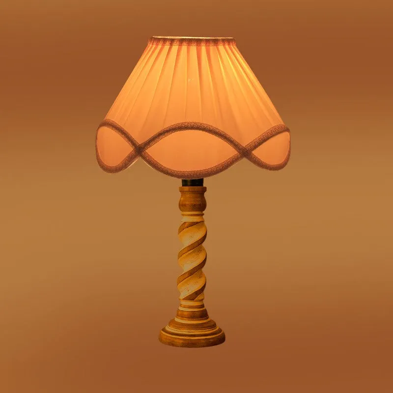 Modera Mylo Wooden Table Lamp - White media 7