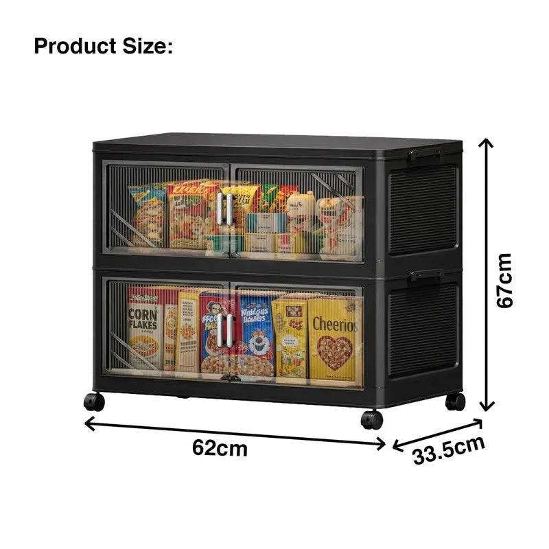 Urban Ease Two Tier Plastic Storage Box media 6