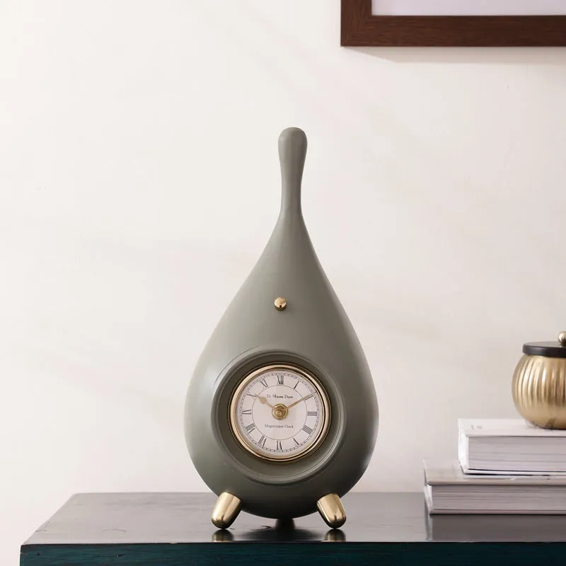 Drop Time Table Clock - Green media 1