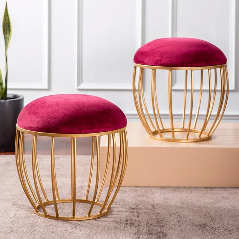 Zorka Ottoman And Side Table Combo - Set Of Three media 3