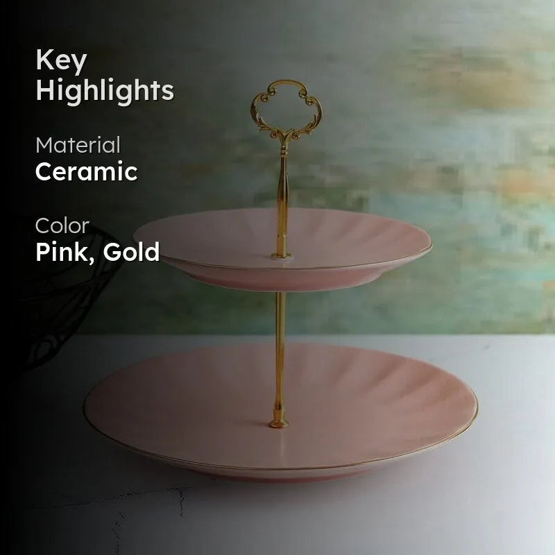 Pisto Cake Stand - Pink media 2