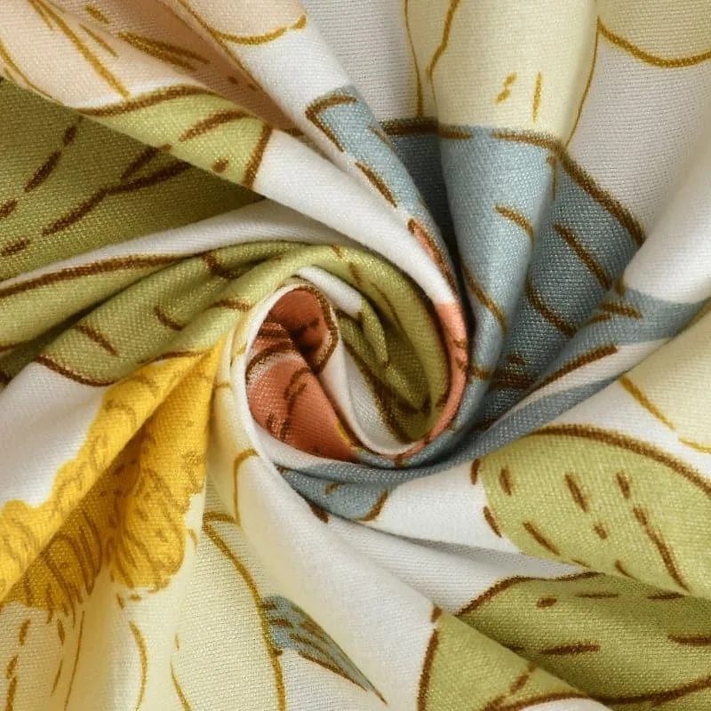 Sunshine Hue Microfiber Bedsheet Old - 130 GSM media 5