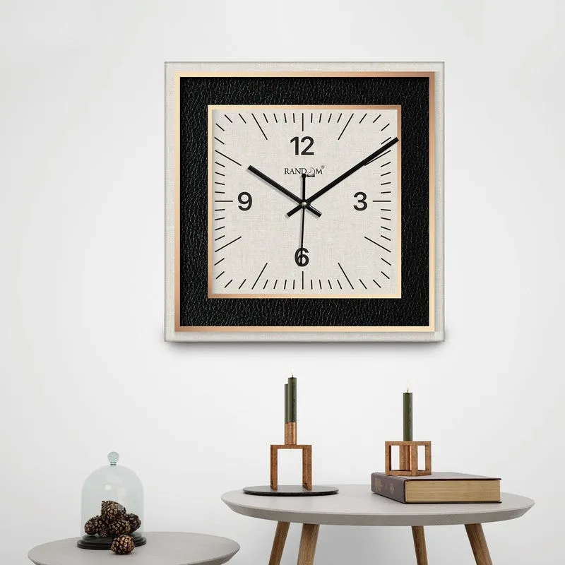Nexor Analog Wall Clock - White,Black media 1