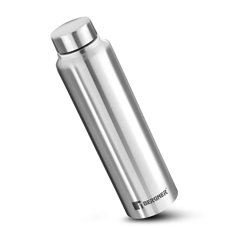 Bergner Aqua Lock Leakproof Stainless Steel Bottle (Silver) - 1000 mL media 8