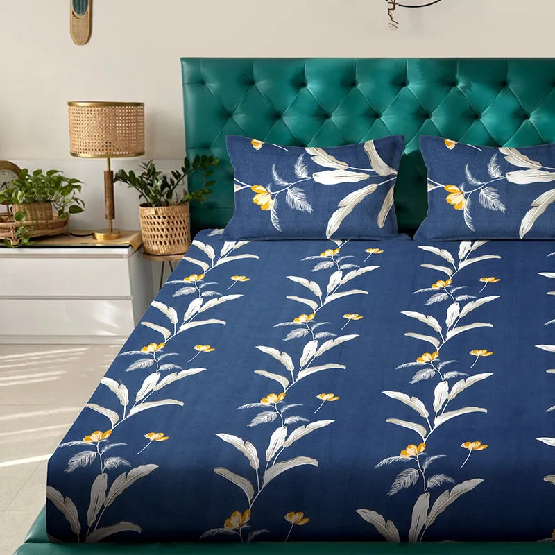 Kendra Fitted Bedsheet - 180 GSM media 4