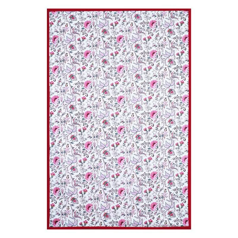 Muhina Rectangular Table Cover (Pink) - Four Seater media 5