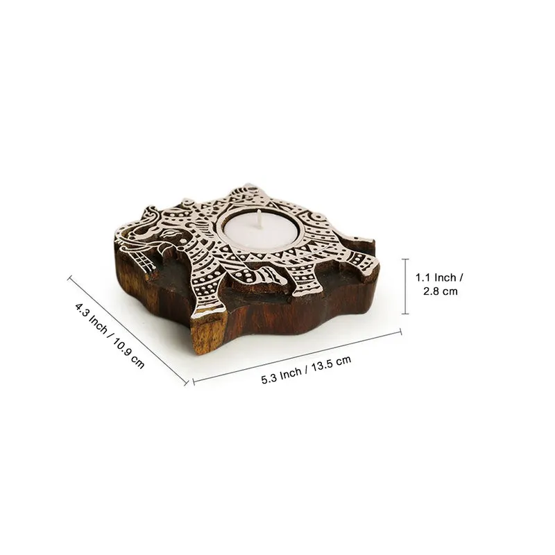Regal Lumina Handcarved Tealight Candle Holder - Set Of Two media 6