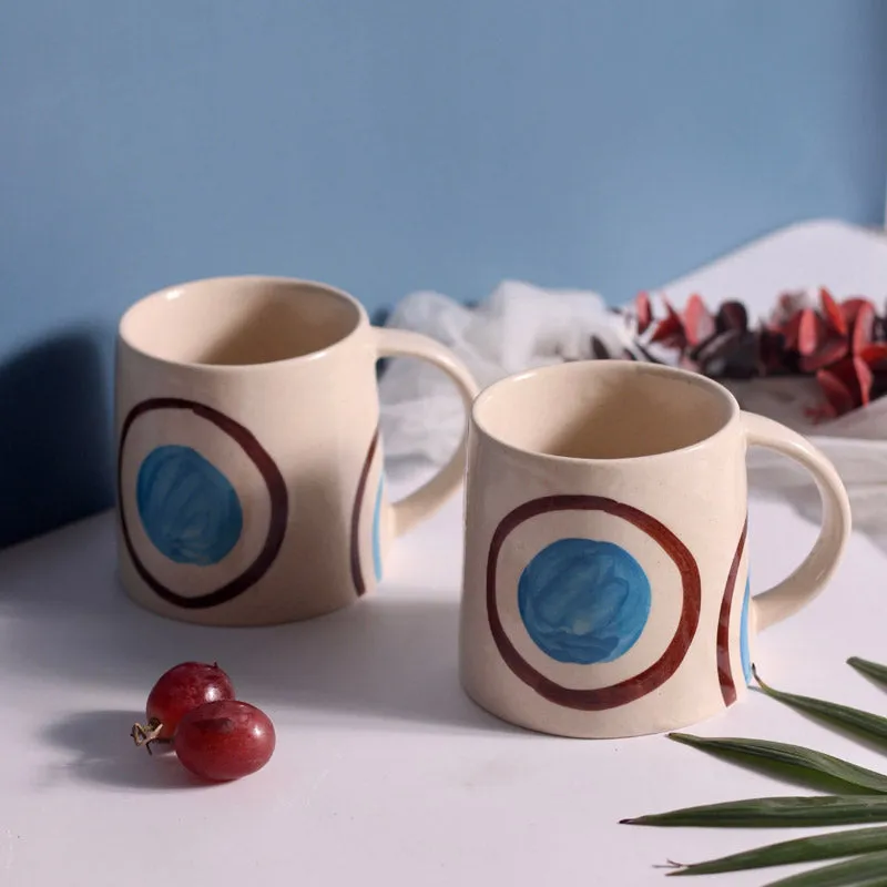 Ambrose Ceramic Coffee Mug (250 mL Each) - Set of Two media 3