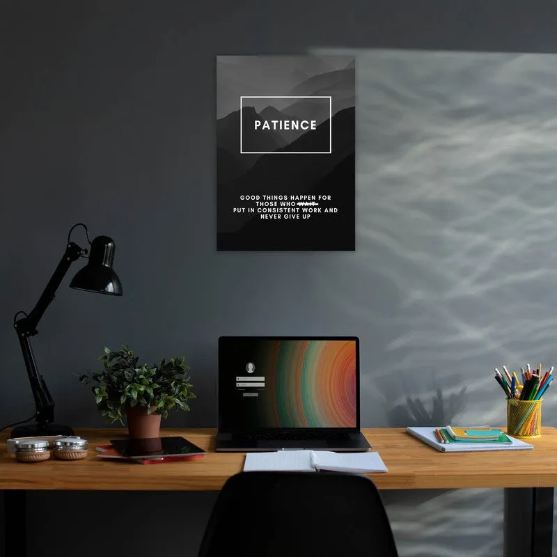 Patience Principle Wall Poster media 3