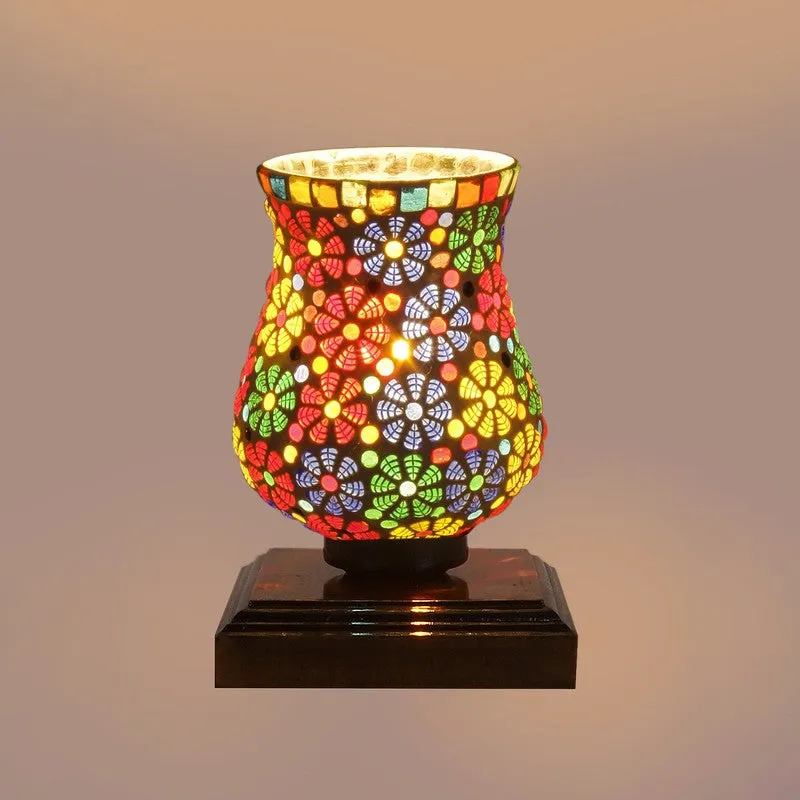 Aura Mosaic Glass Table Lamp - Multicolor media 8