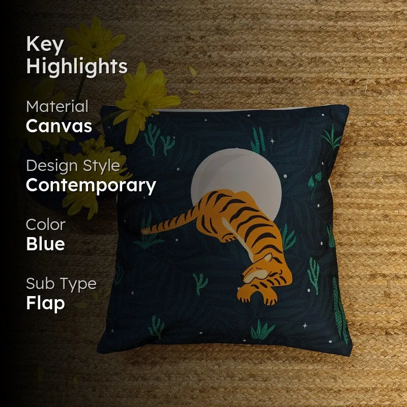 Celestial Tiger & Moon Cushion Covers media 2