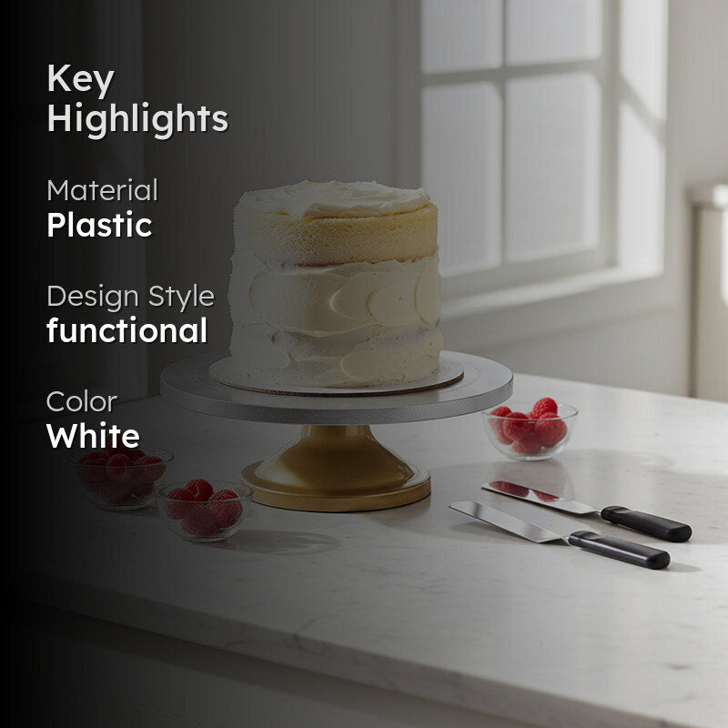 Milono Cake Stand With Knives - Three Piece Set media 2
