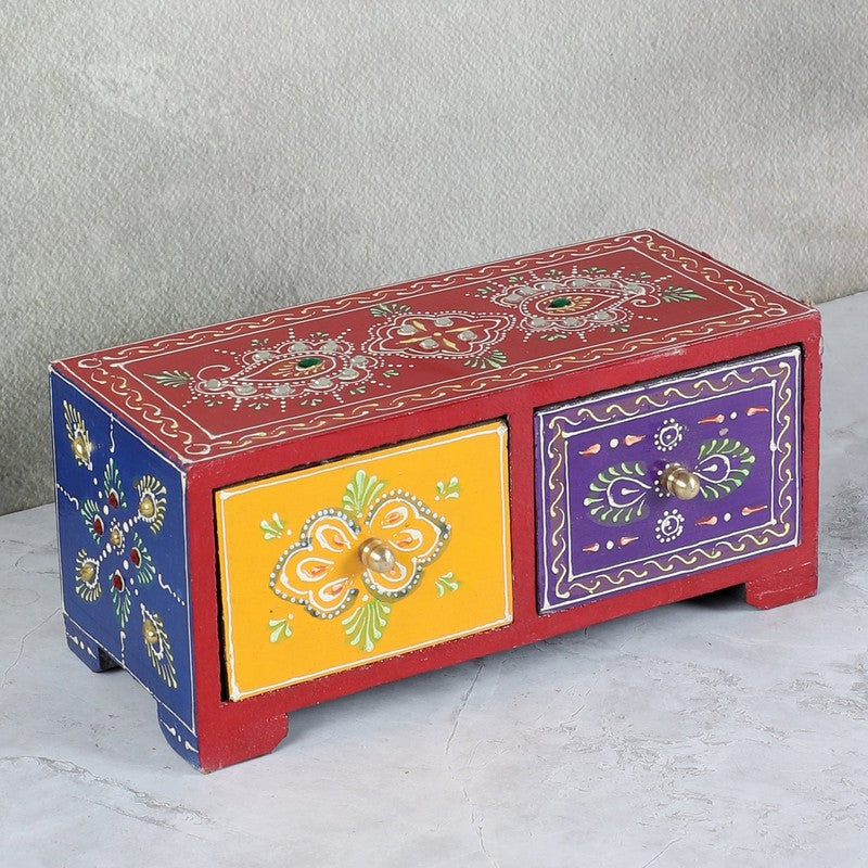 Okra Handpainted Jewel Box media 5