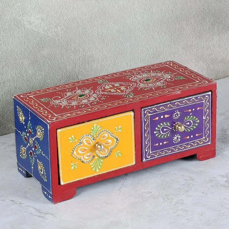 Okra Handpainted Jewel Box media 5
