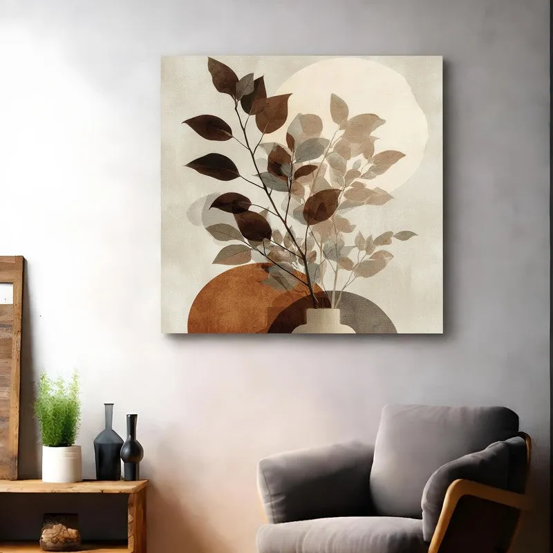 Leaf Reflection Canvas Wall Art media 4