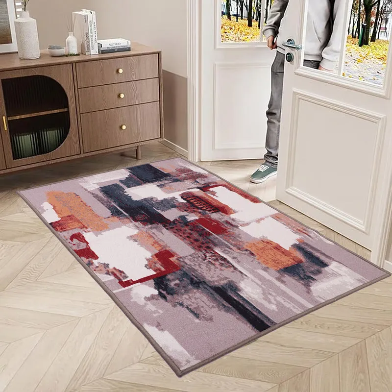 Abstract Strokes Anti-Skid Carpet media 3