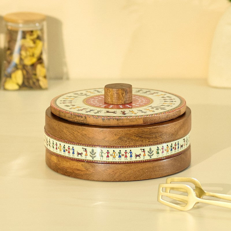 Gatha Wooden Roti Box