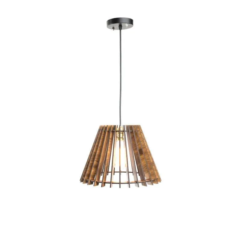 Isadore Wooden Ceiling Lamp media 6