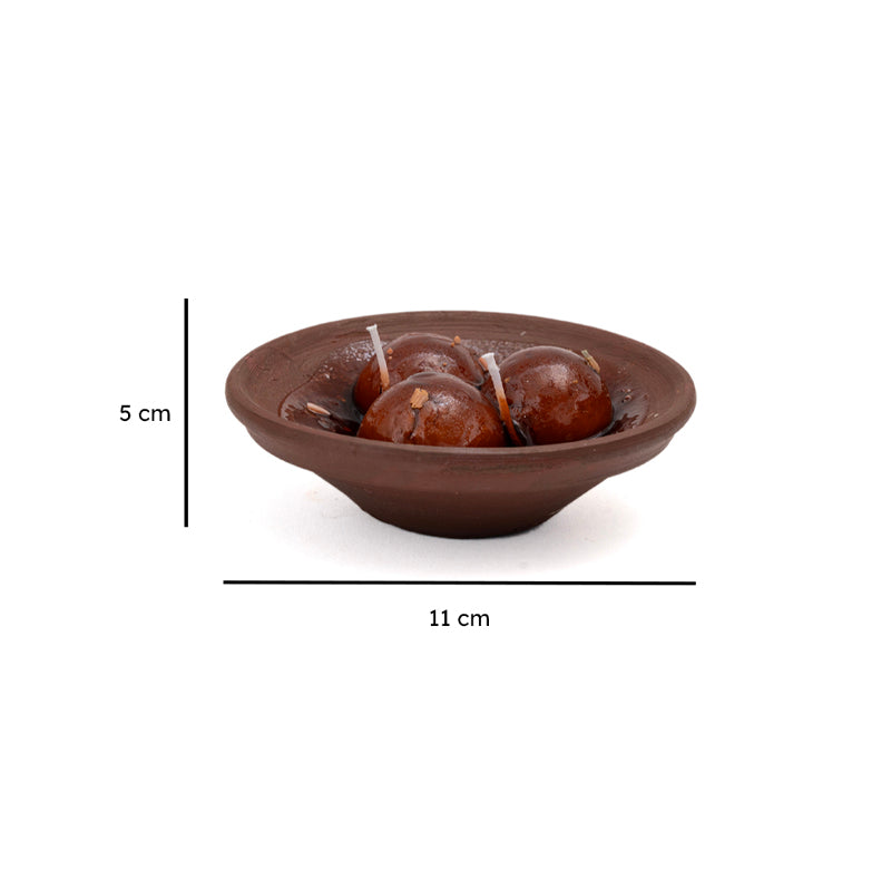 Gulab Jamun Scented Candle - Orange media 6