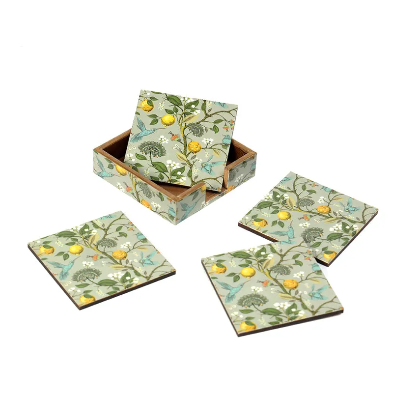 Taarika MDF Coaster - Five Piece Set media 5