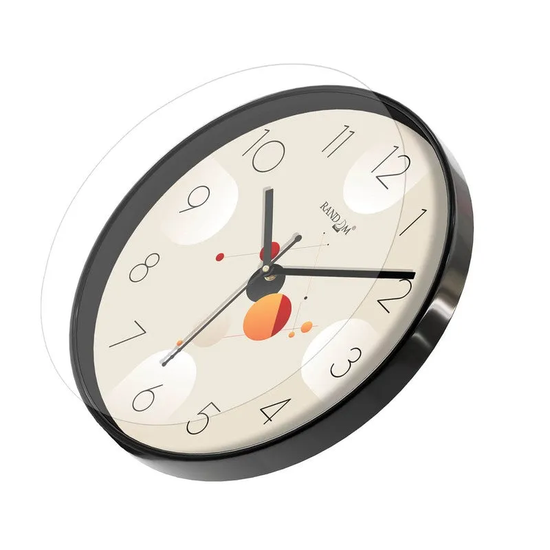 Orbit Round Analog Wall Clock - Light Grey media 5
