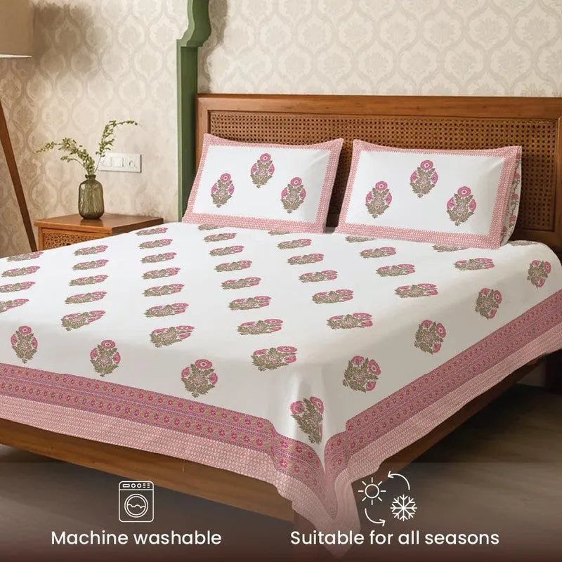 Urban Space Elegant Ease Cotton Bedsheet - 300 TC media 6