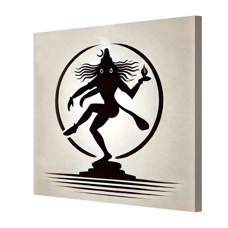 Ananda Tandava Wall Painting media 5