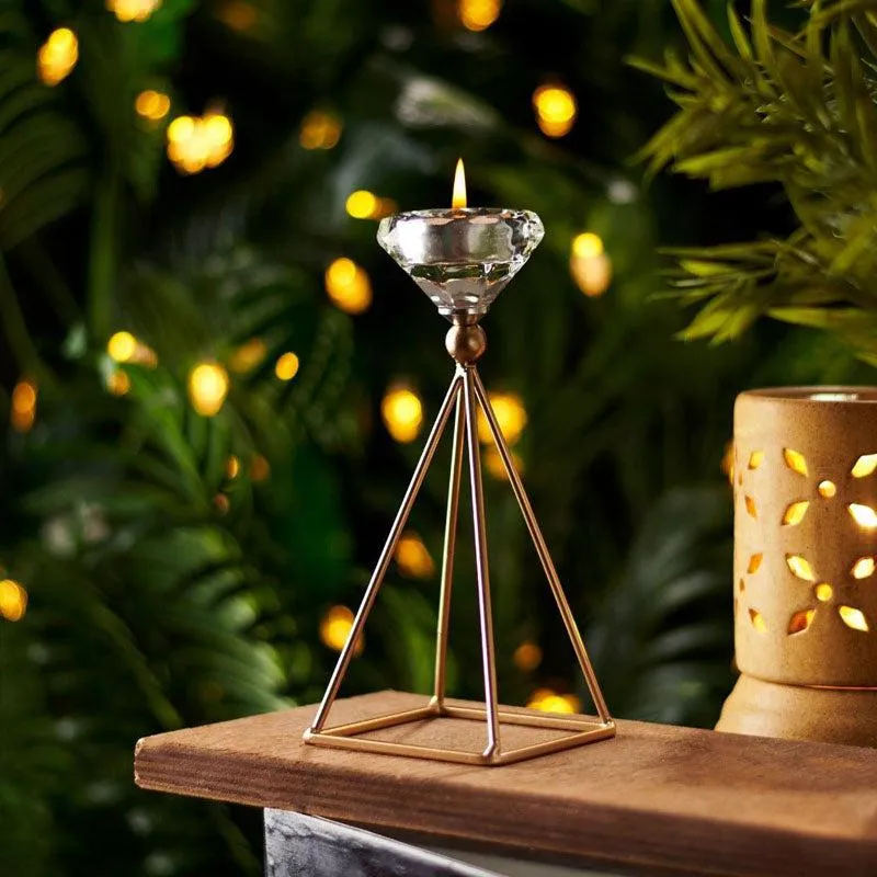 Pyramid Primo Tealight Candle Holder media 1