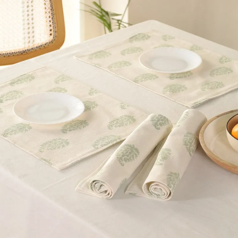 Tradition Twist Canvas Table Mats - Set Of Four media 6
