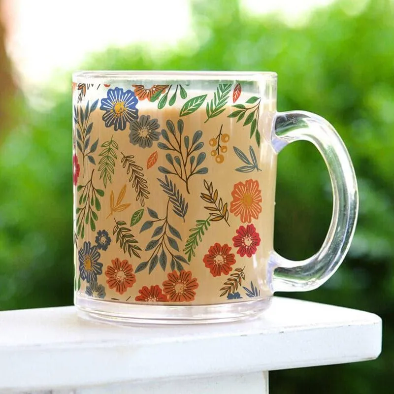 Floronista Glass Coffee Mug (330 mL) media 5