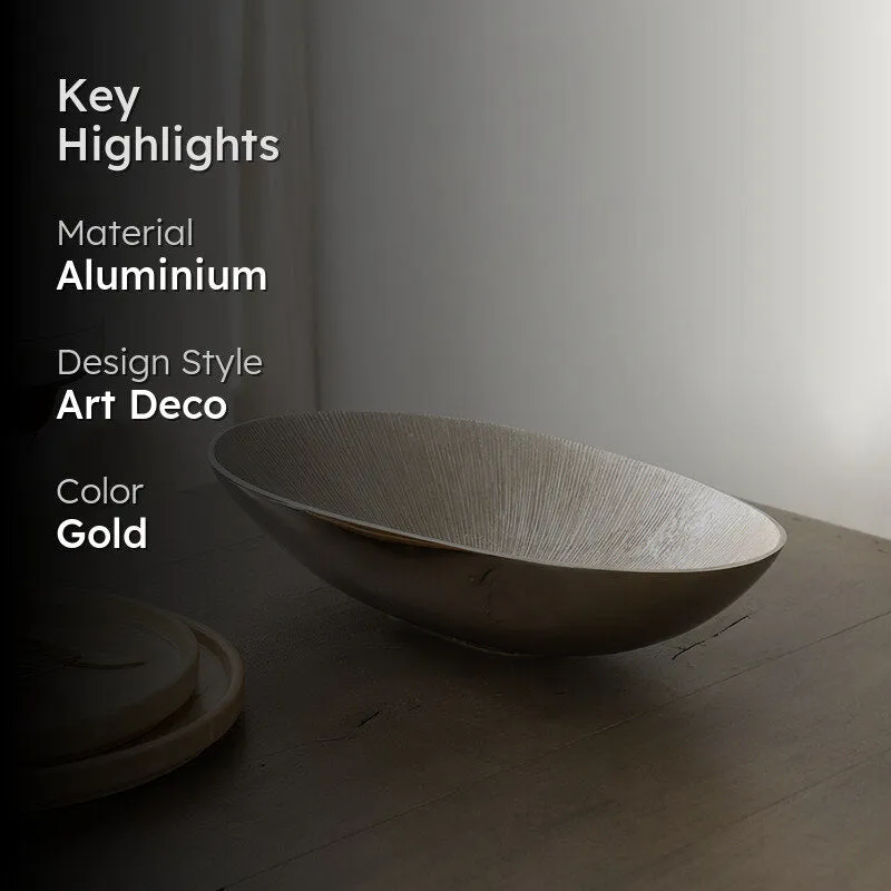 Gloomy Accent Bowl - Gold media 2