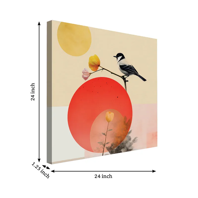 Sparrow Dawn Canvas Wall Art media 6