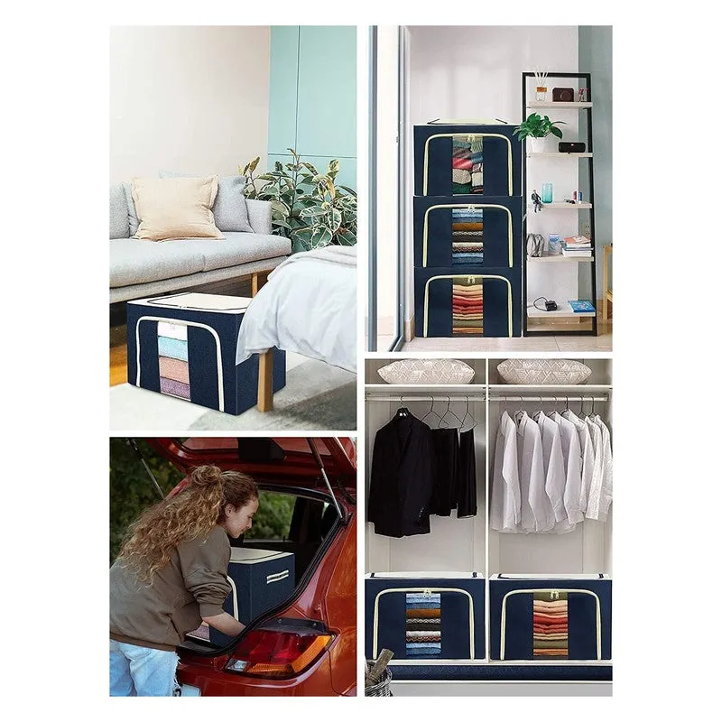 HomeSort Fabric Cloth Organizer media 3