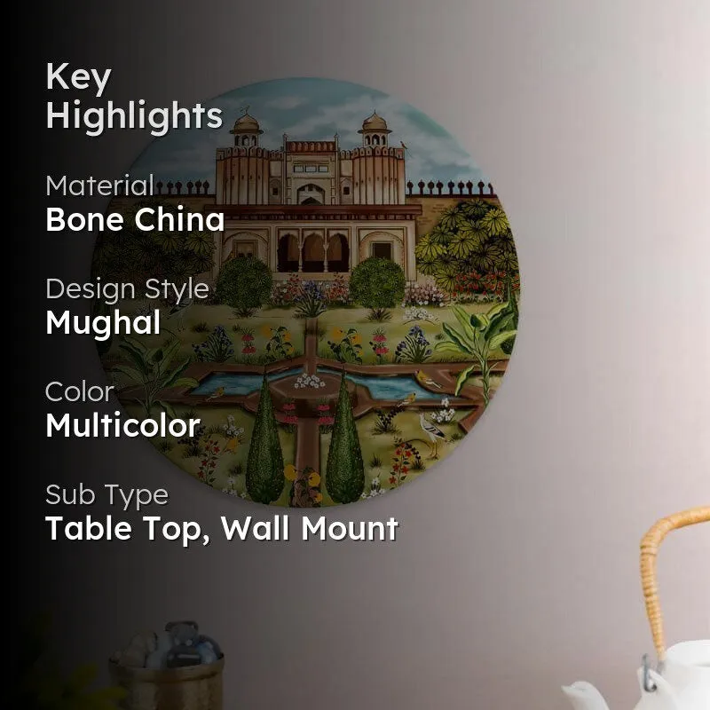 Mughal Era Garden Decorative Plates media 2