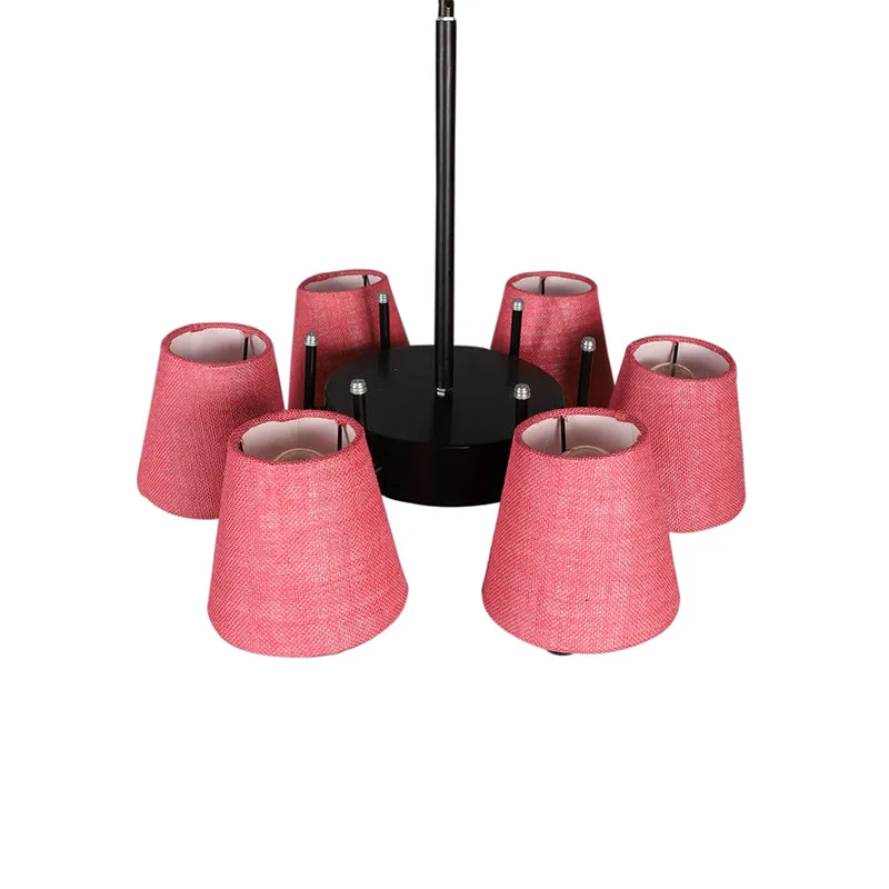 Viya  Conical Ceiling Lamp - Pink media 4