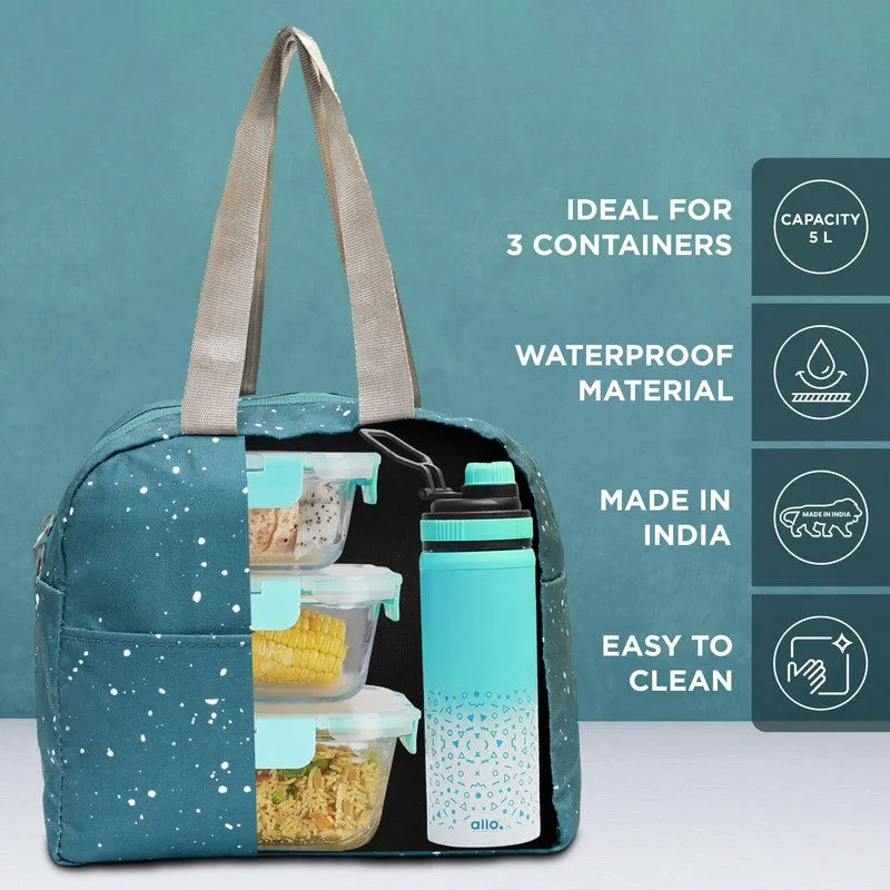 Linova Polyester Lunch Bag - Blue media 5