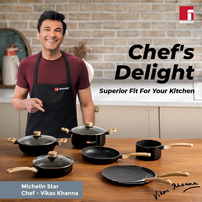 Bergner Bellini Plus Aura Non Stick Concave Roti Tawa - 28 CM media 7