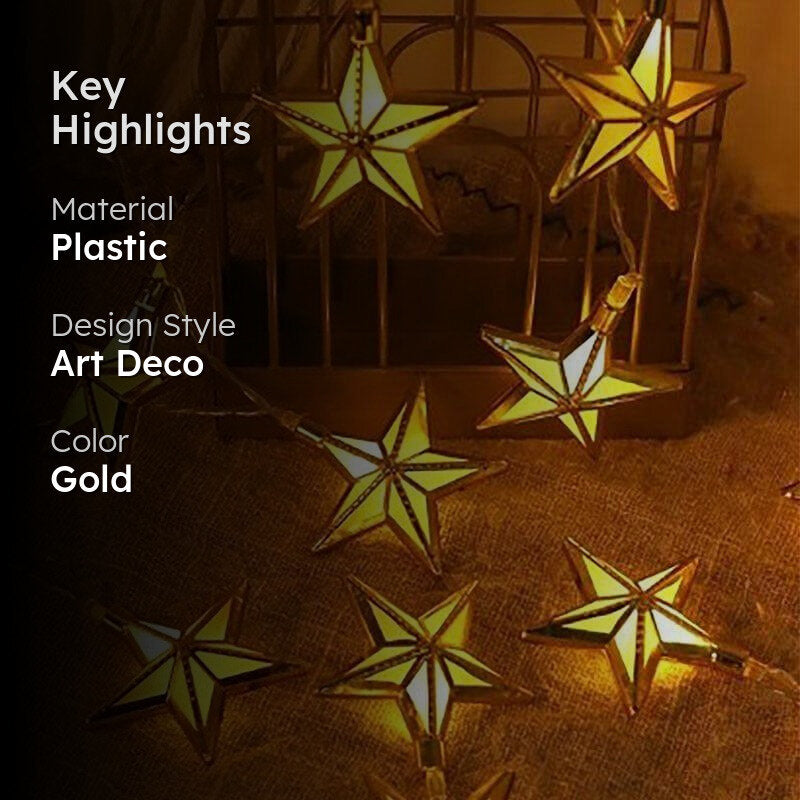 Starry Glow Plastic String Light media 2