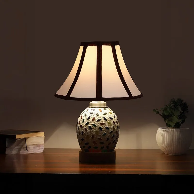 Elyra Wooden Table Lamp - Multicolor media 1