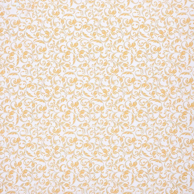 Monte Carlo Amrit Paisley Cotton Bedsheet (Yellow) - 104 TC media 7