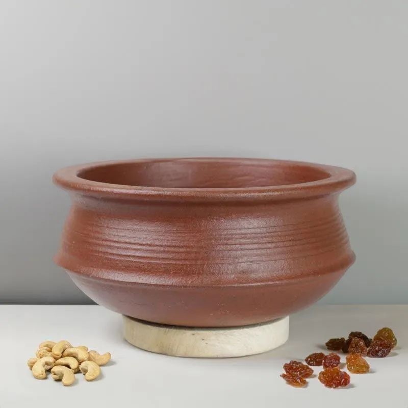 Kalinaw Biriyani Clay Pot Brown 2000 mL / 10 Inches media 1