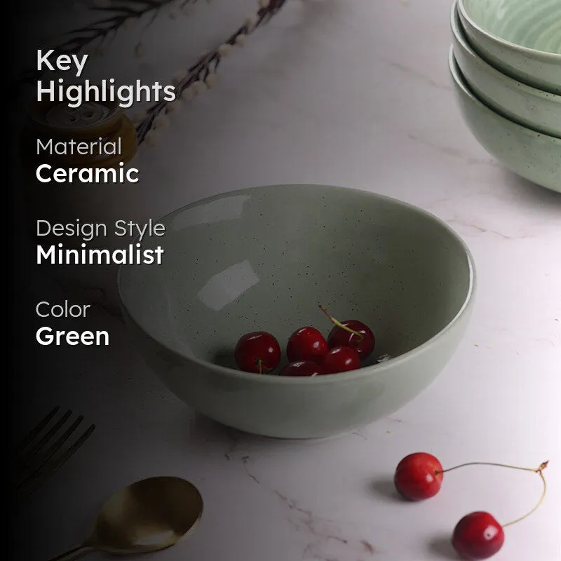 Grigio Ceramic Snack Bowl - 350 mL media 2