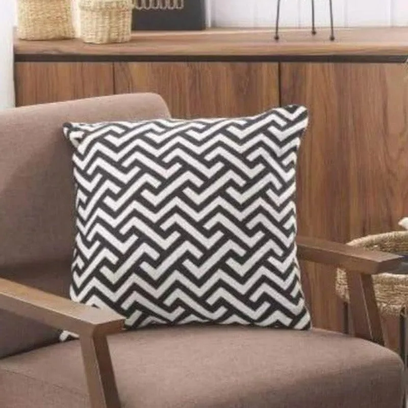 Fisto Jacquard Printed Cushion Cover media 2